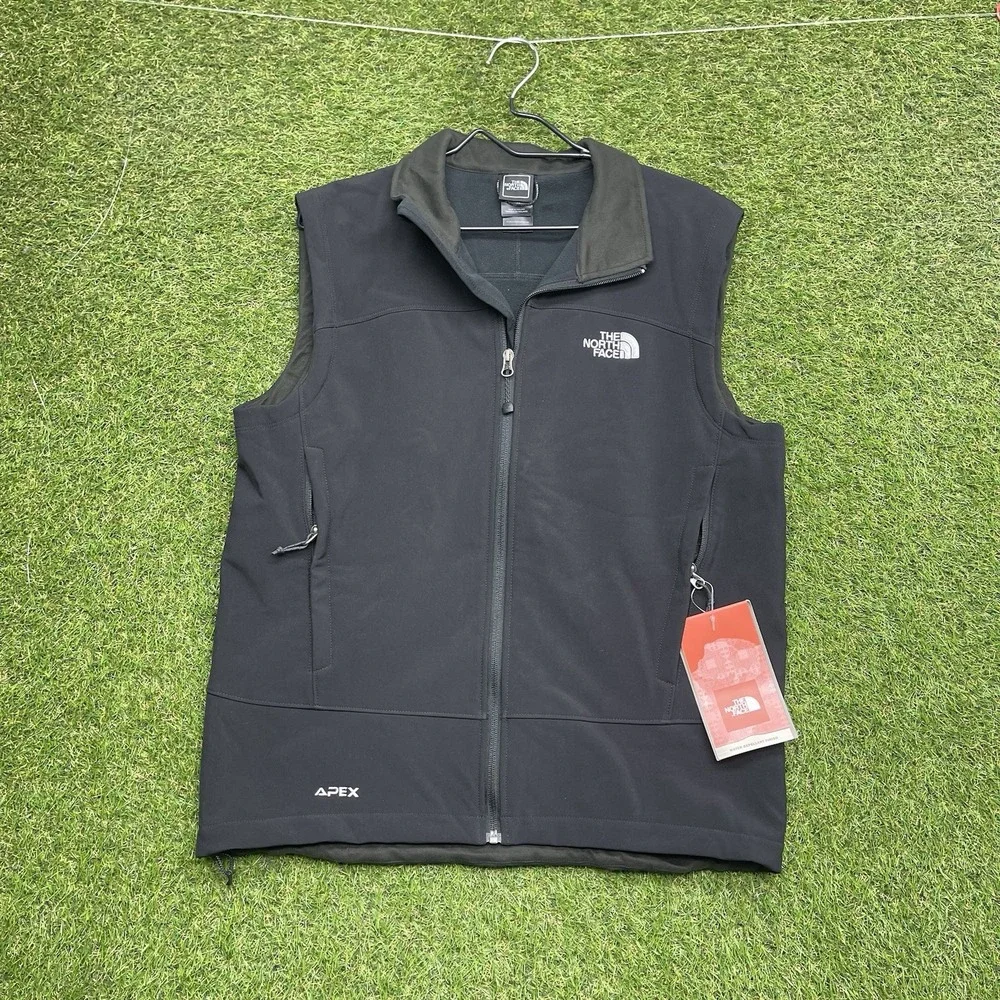 The North Face Apex Bionic Vest Mens Medium Outdoors Gorpcore Hiking Black NWT